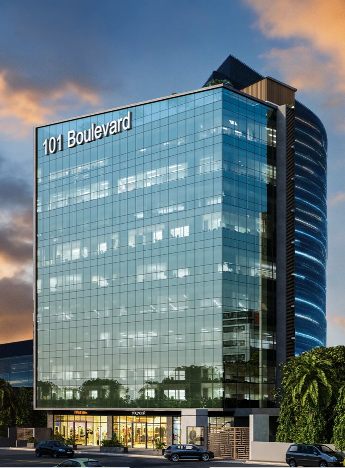 HM 101 Boulverd Commercial Exteriors