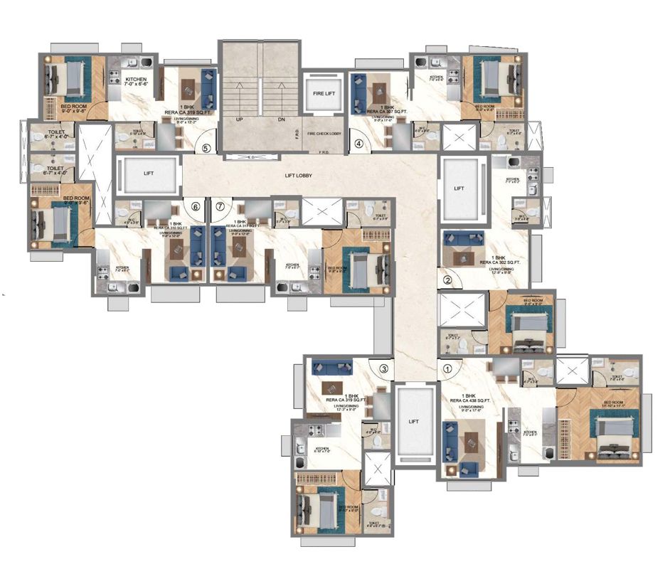 HS Emerald Floor Plans