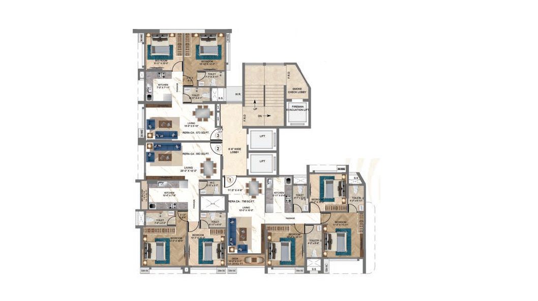HS Jewel Floor Plans