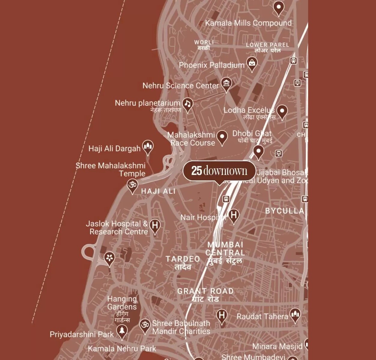 Hubtown 25 Downtown Location Image