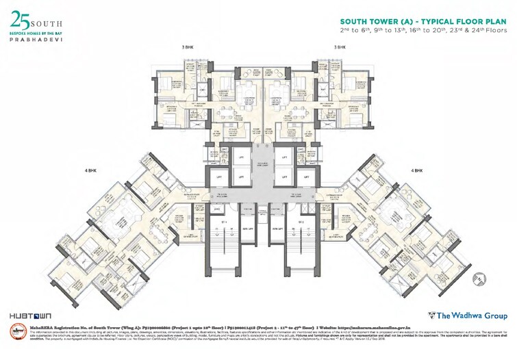 Hubtown 25 South Floor Plans 1
