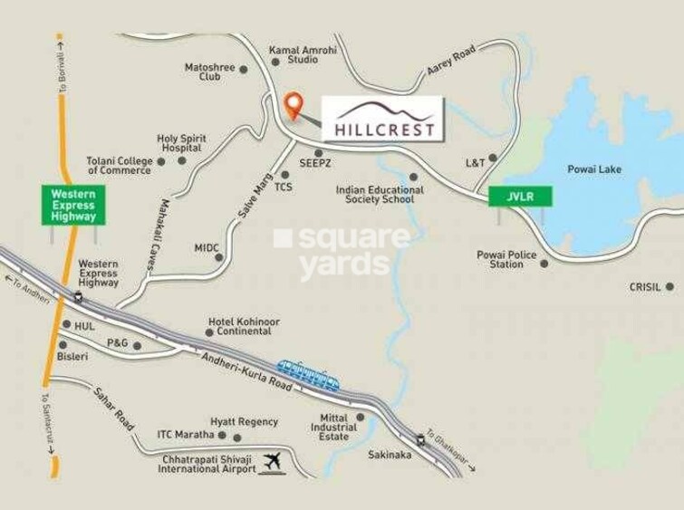 Hubtown Hill Crest Location Image