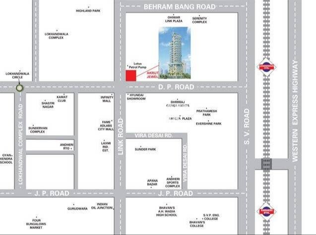 Hubtown Jewell Location Image