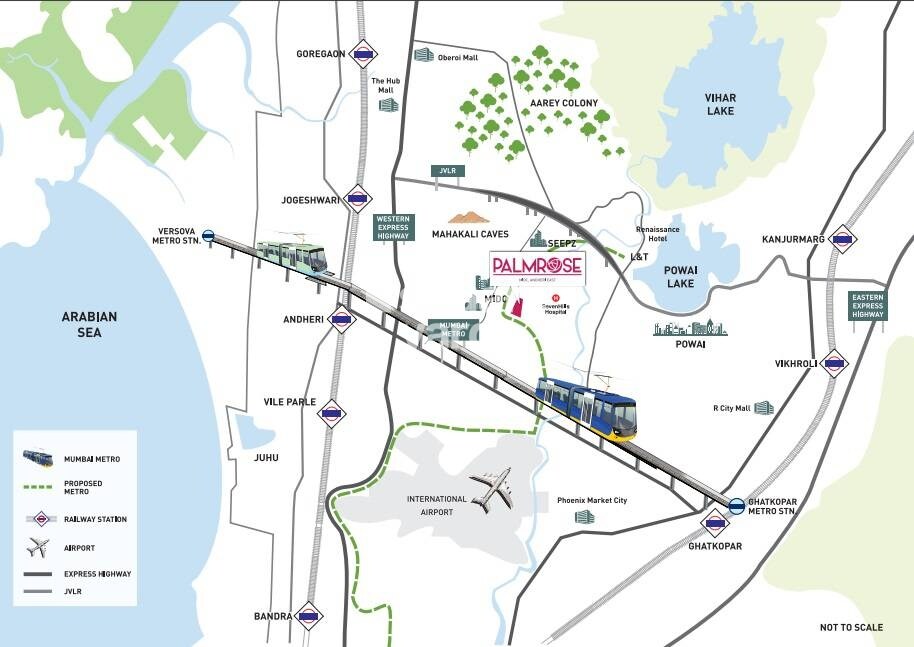 Hubtown Palmrose Location Image