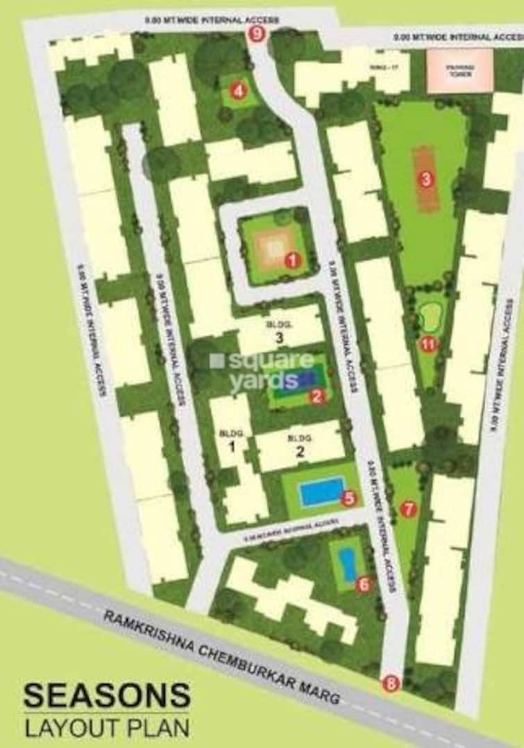 Hubtown Seasons Master Plan Image