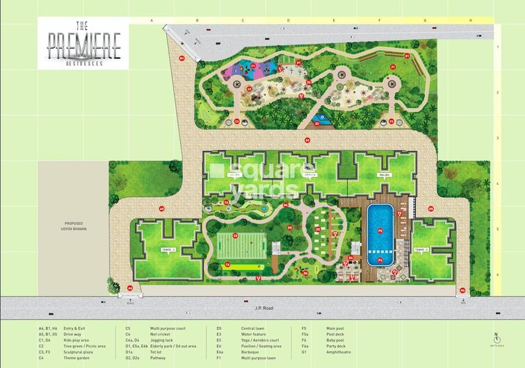 Hubtown The Premiere Master Plan Image