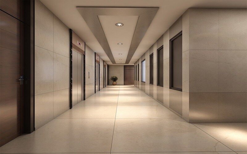 Hubtown The Premiere Lift Lobby Image