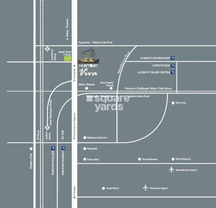 Hubtown Viva Location Image