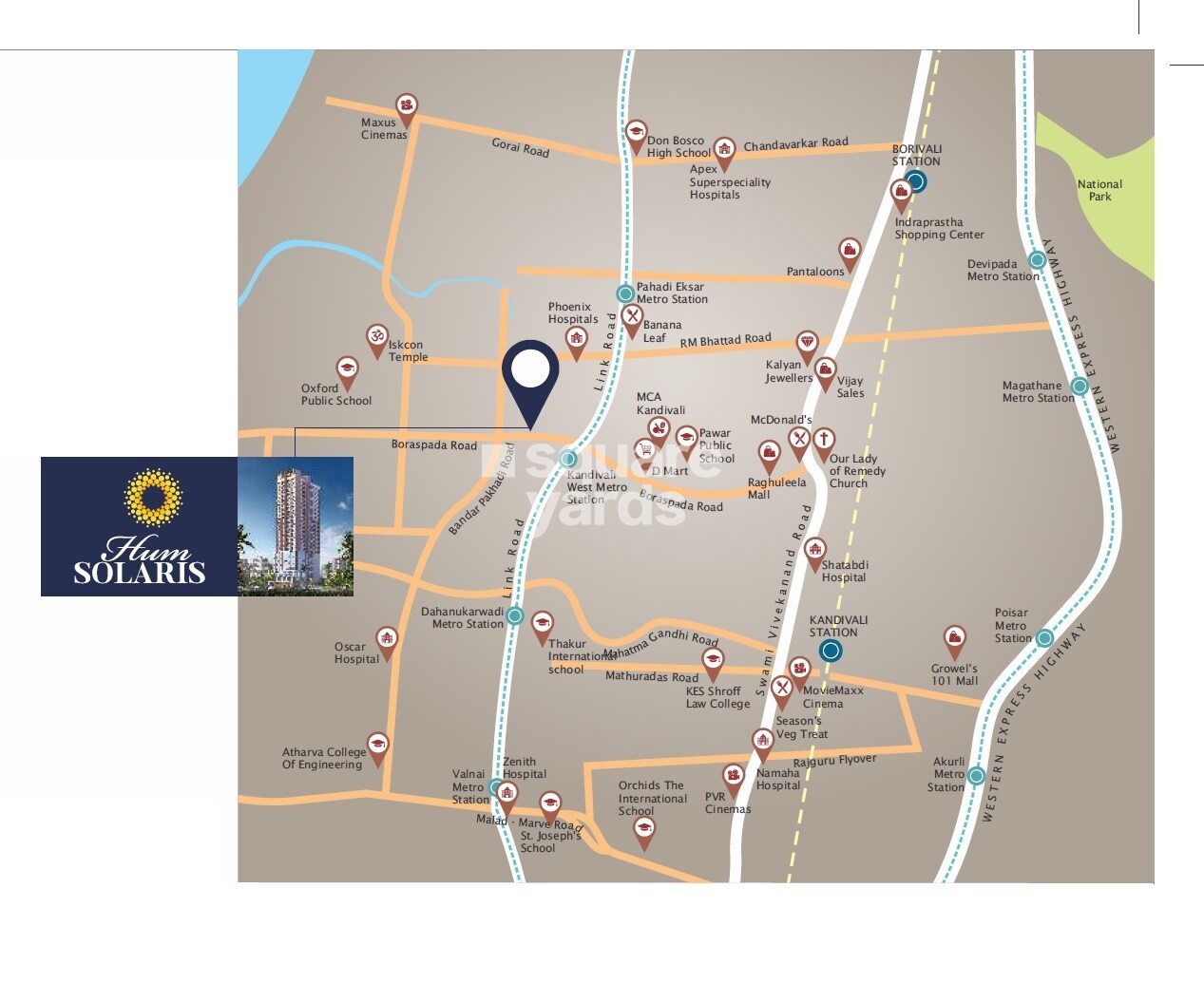 Hum Solaris Location Image