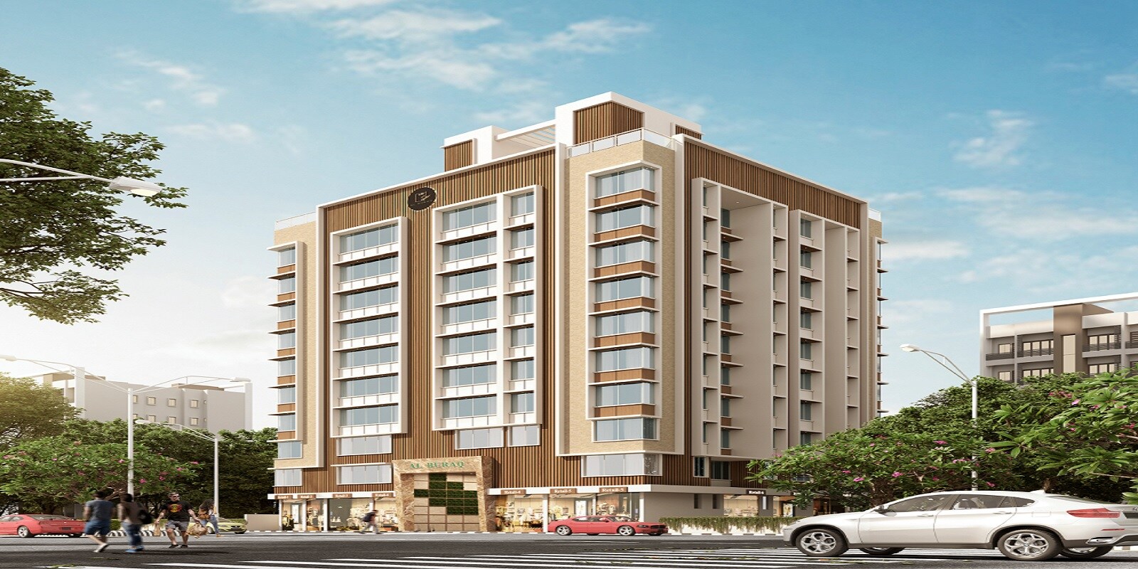 IJB Alburaq residential project in Agripada