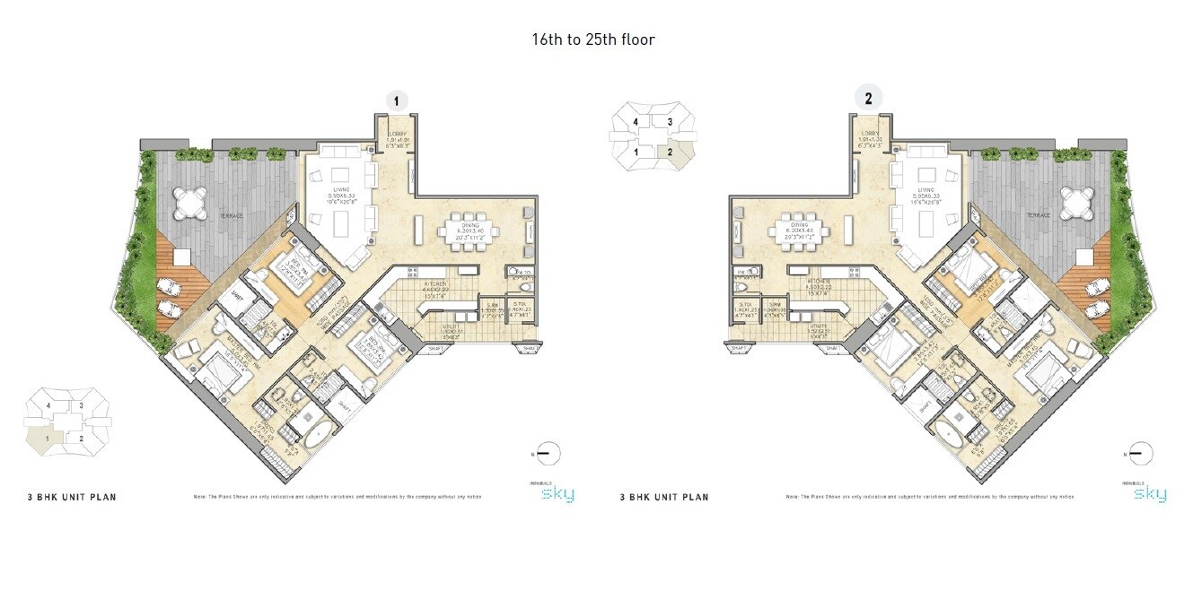 Indiabulls Sky Floor Plans 1