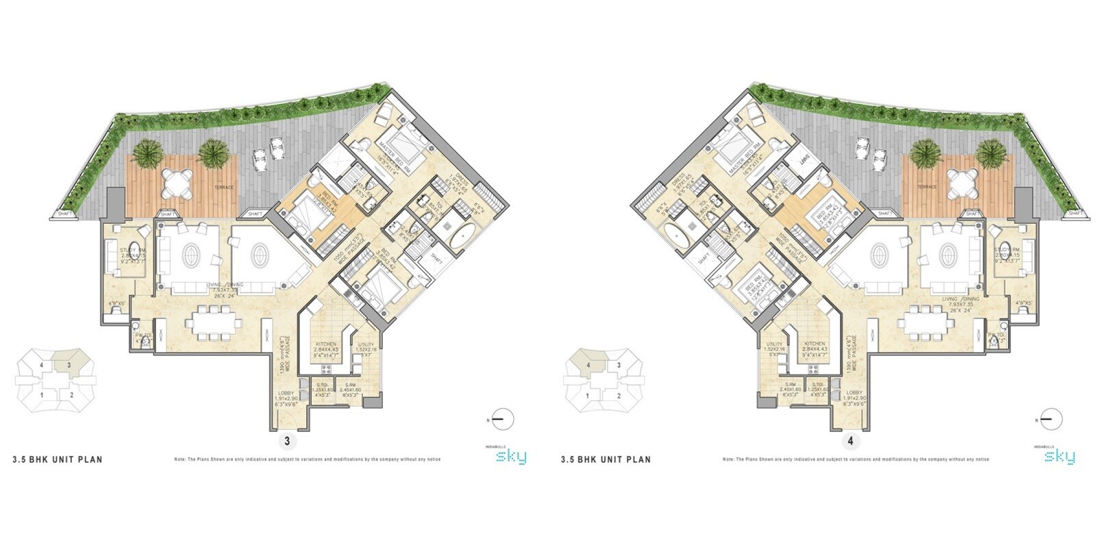 Indiabulls Sky Floor Plans 2