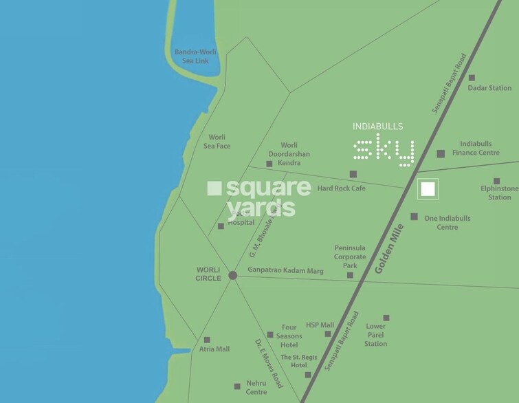 Indiabulls Sky Location Image