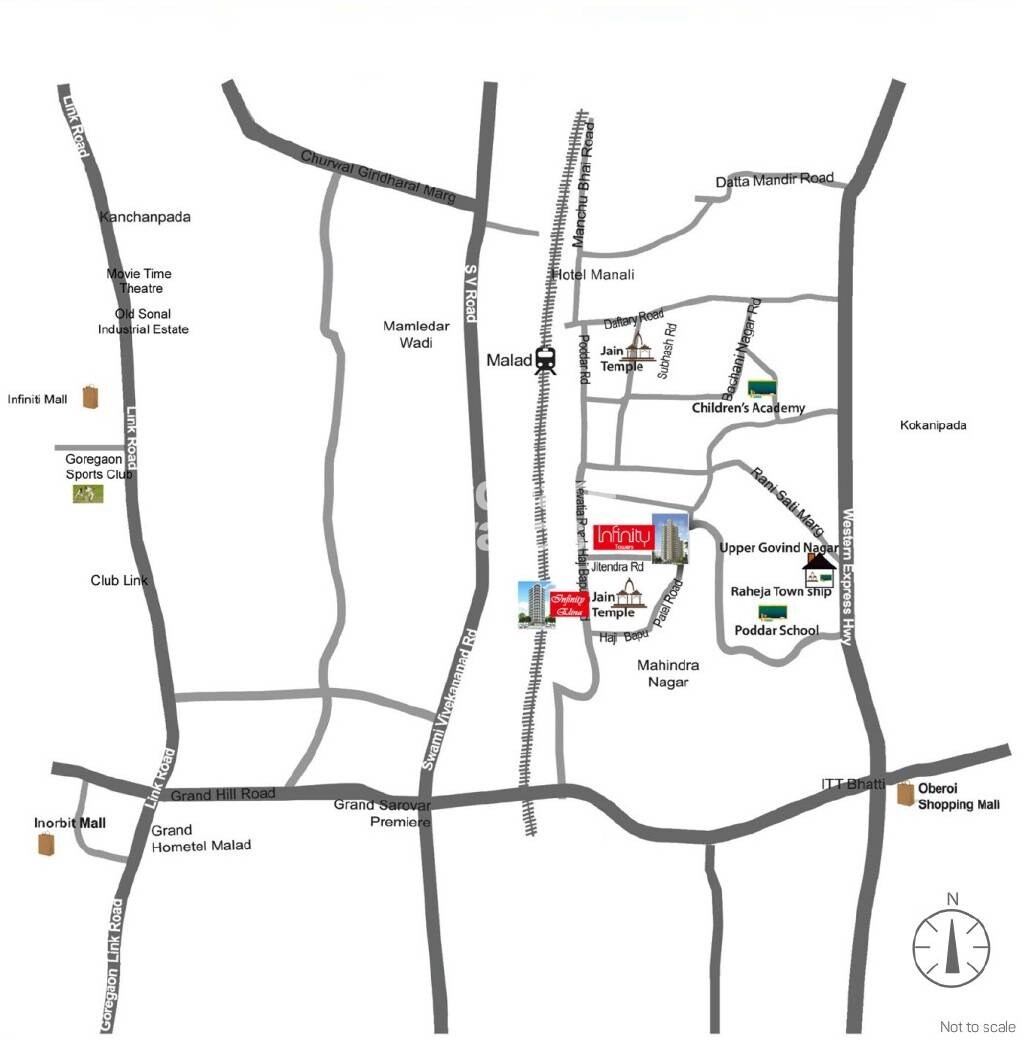 Infinity Elina Location Image