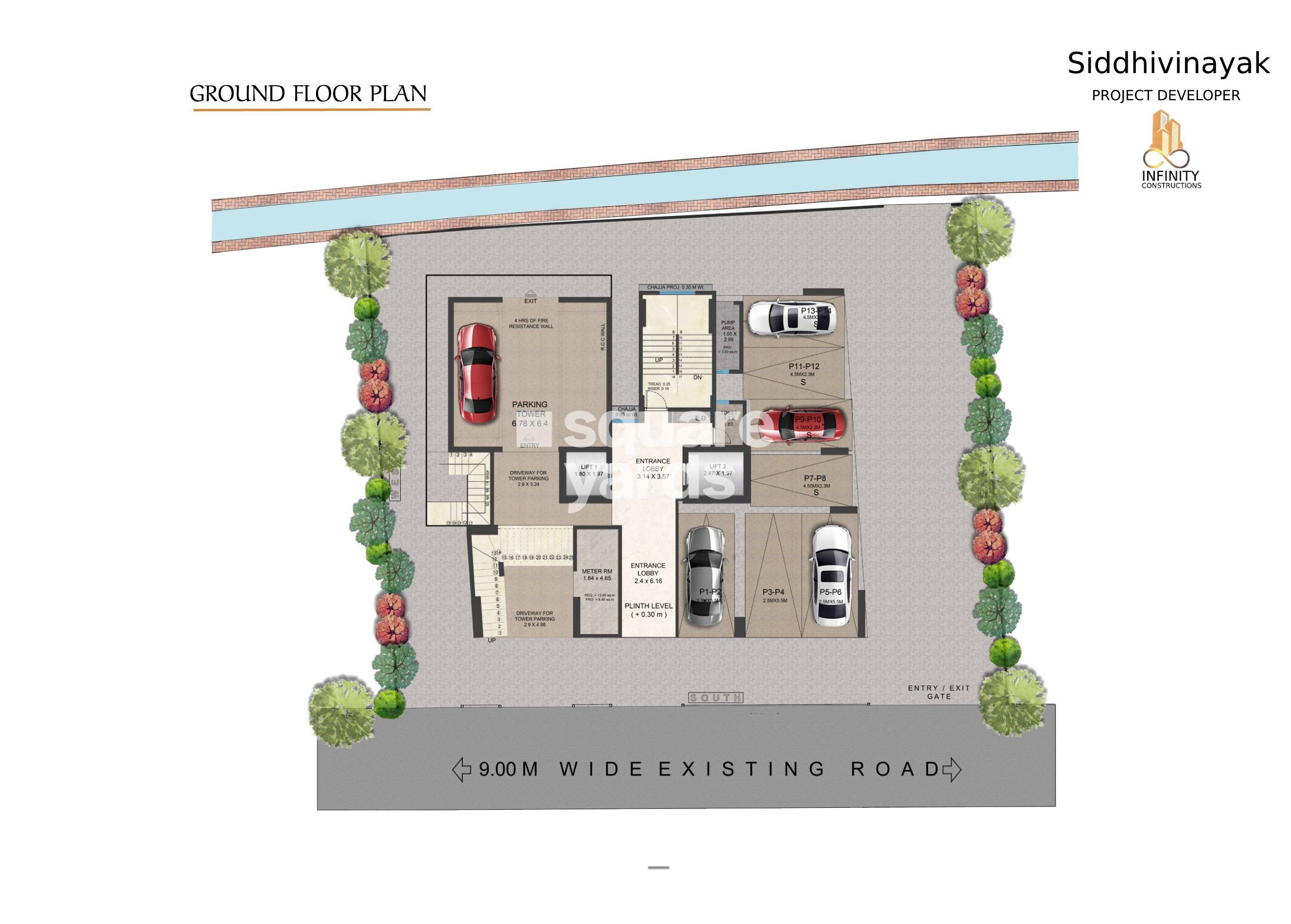 Infinity Siddhivinayak CHS Master Plan Image