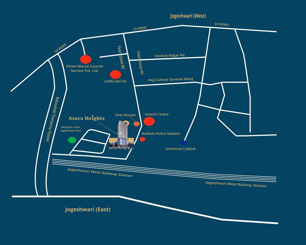 Infra Azura Height Location Image