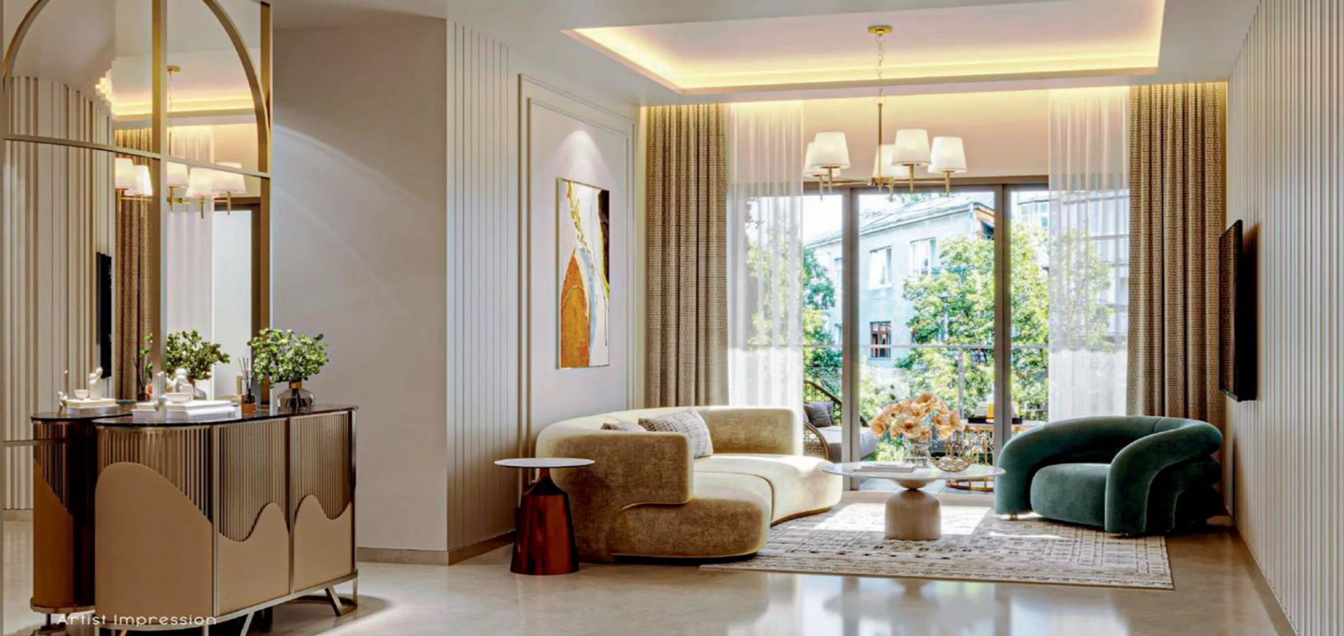 Inspira One Apartment Interiors 3