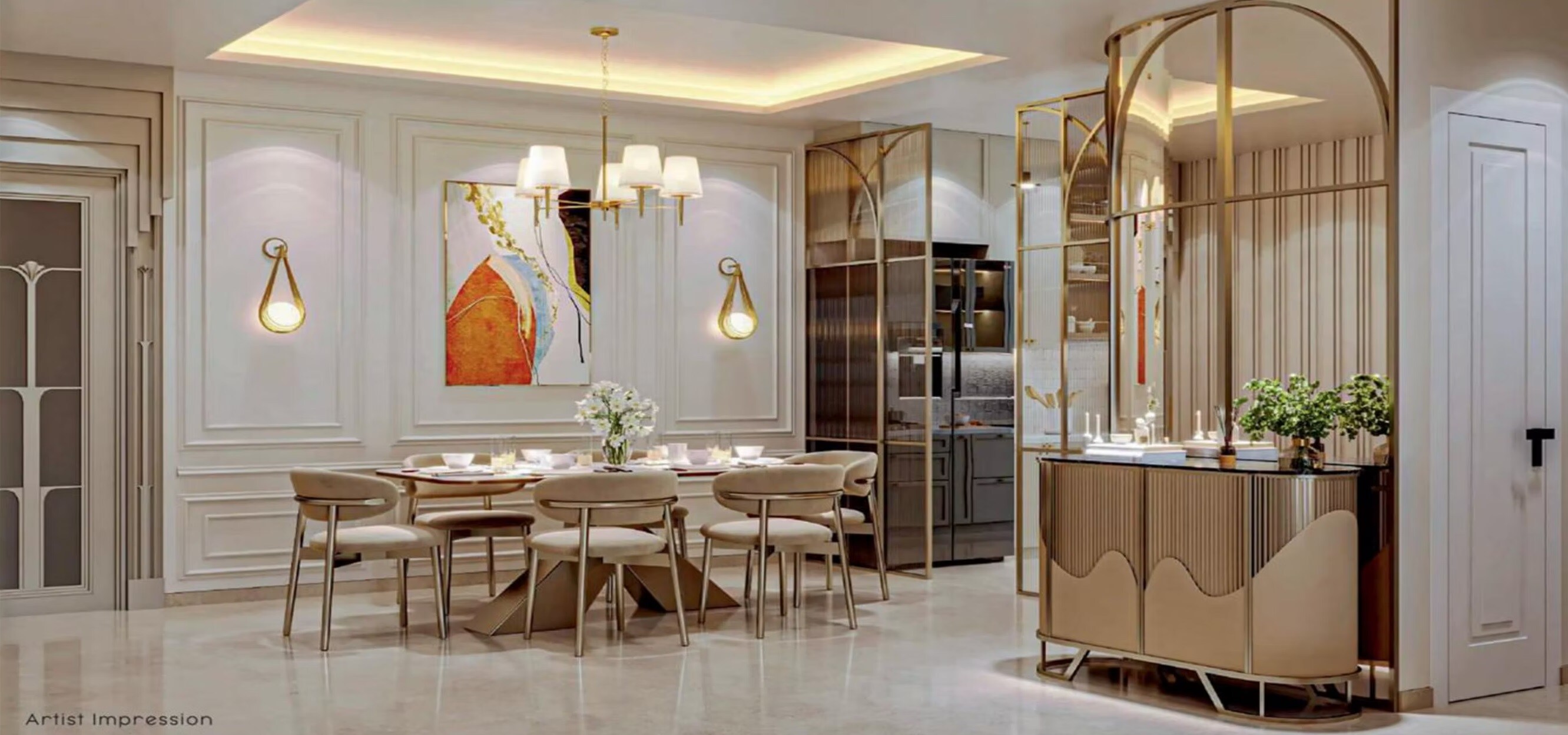 Inspira One Apartment Interiors 4