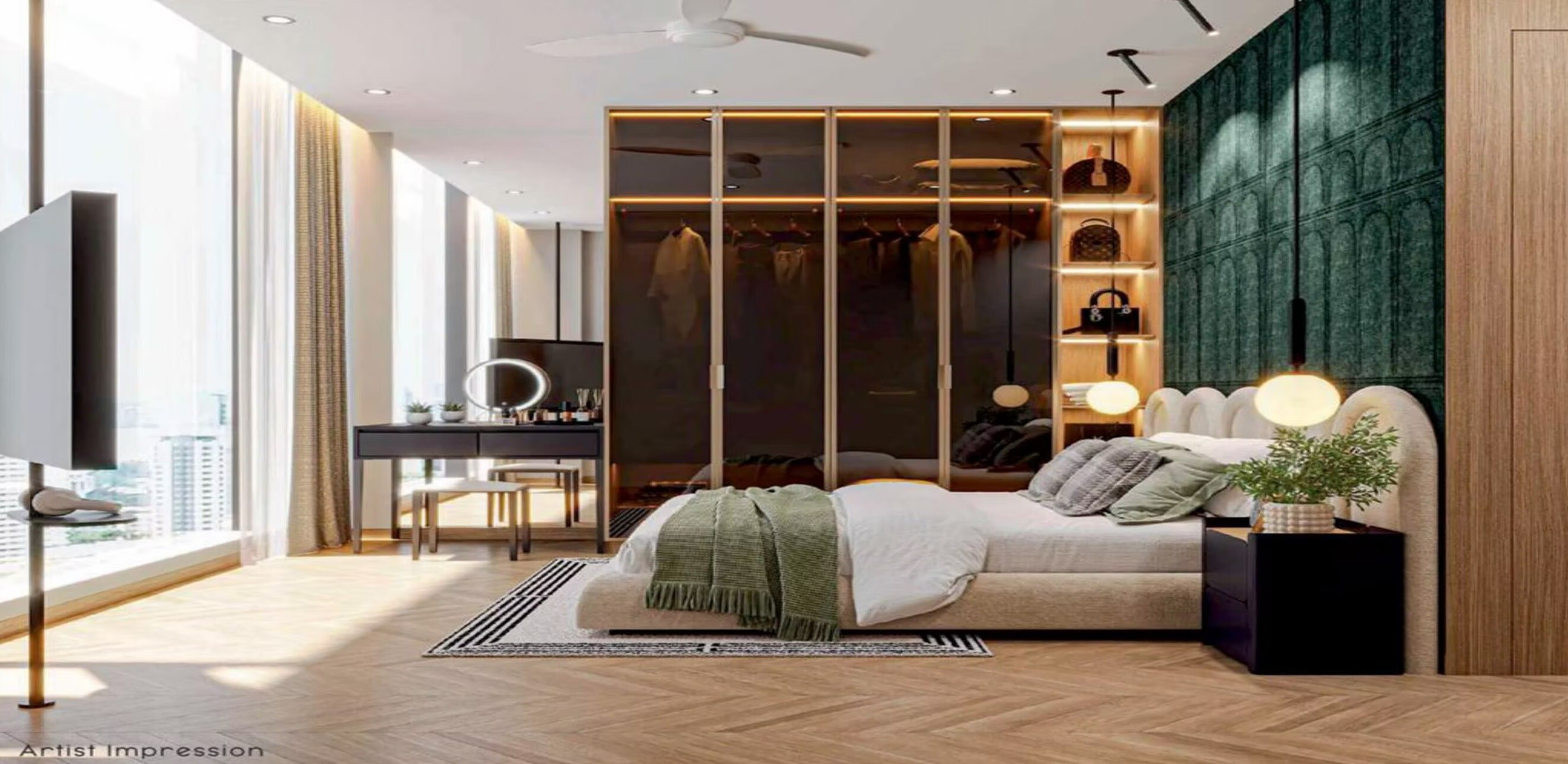 Inspira One Apartment Interiors 5