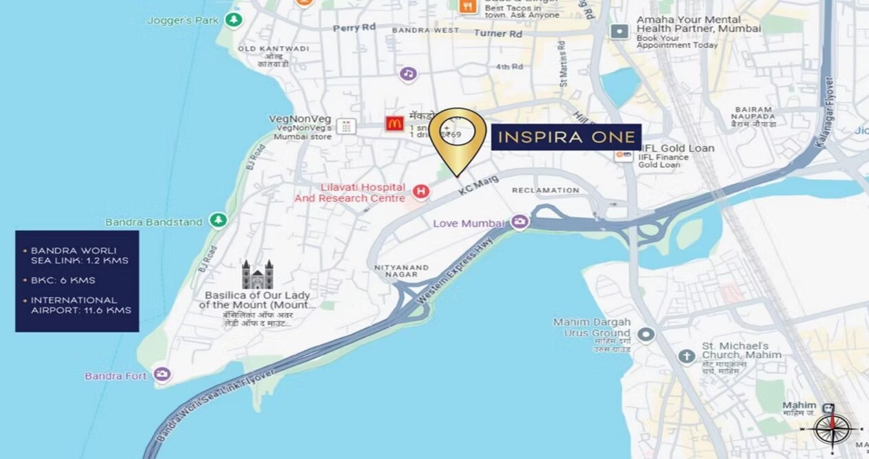 Inspira One Location Image