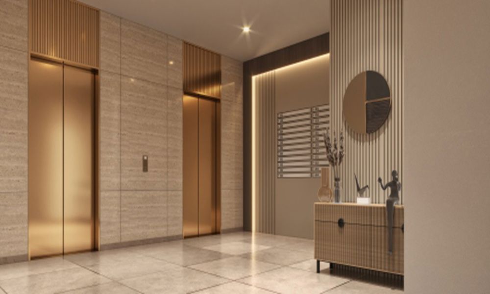Integrated Neelkanth Prakash Lift Lobby Image