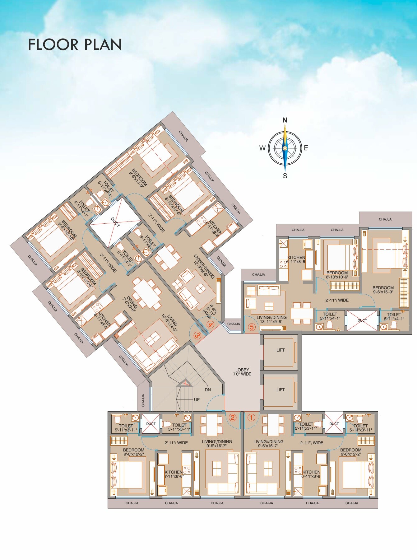 IS The Palazzo Floor Plans