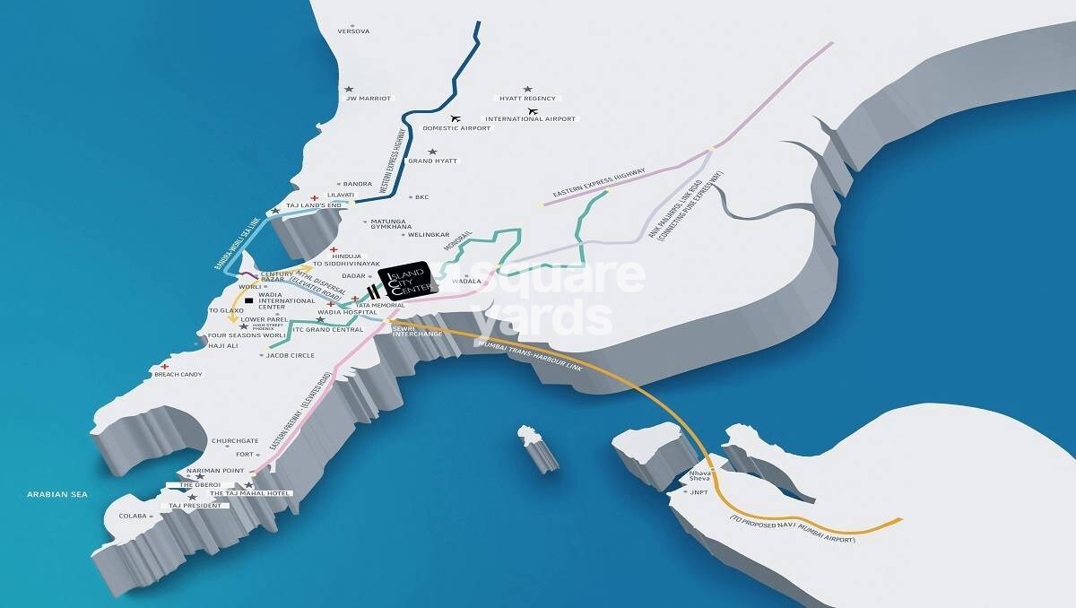 Island City Center Location Image