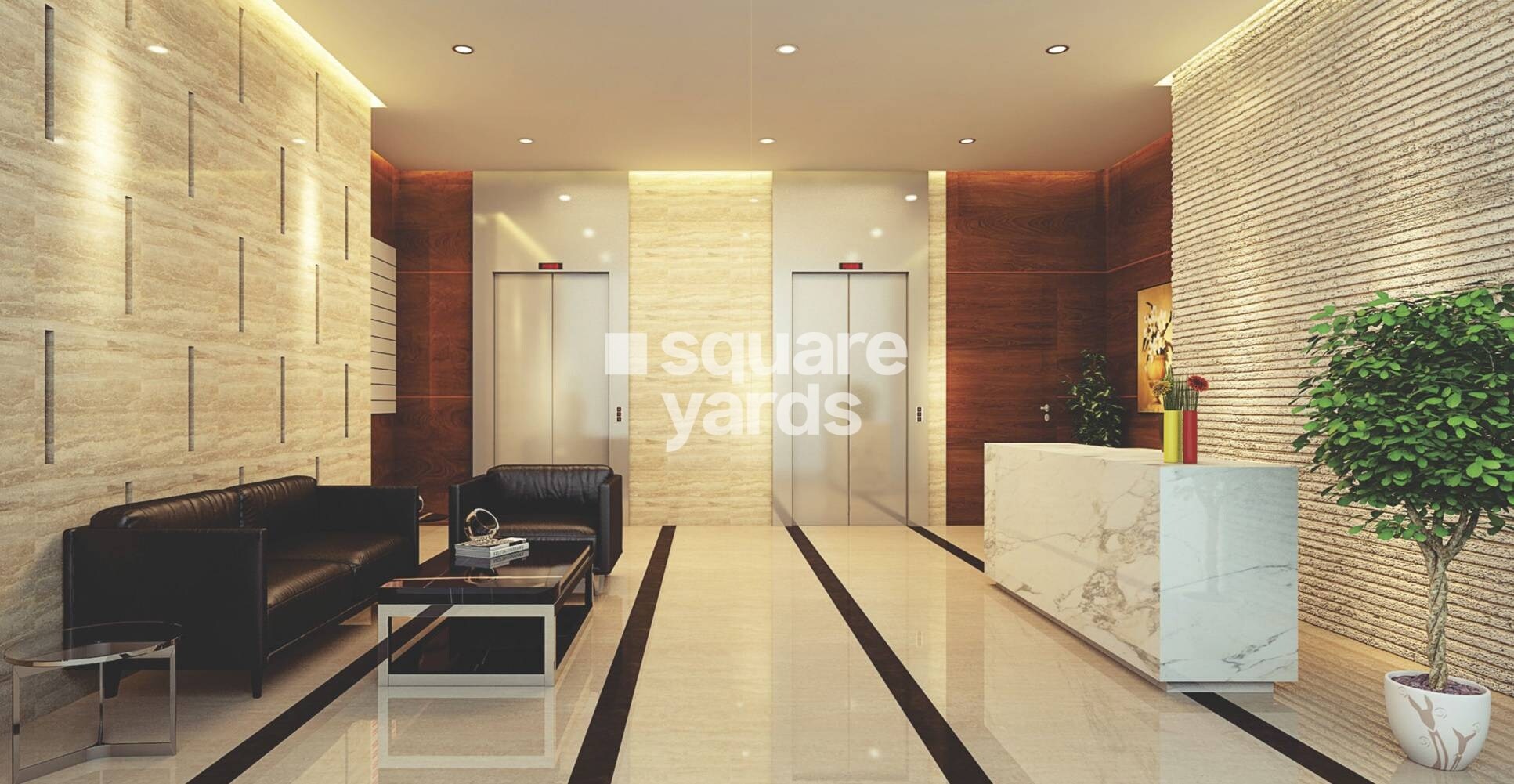 Jade Deluxe Apartments Lift Lobby Image
