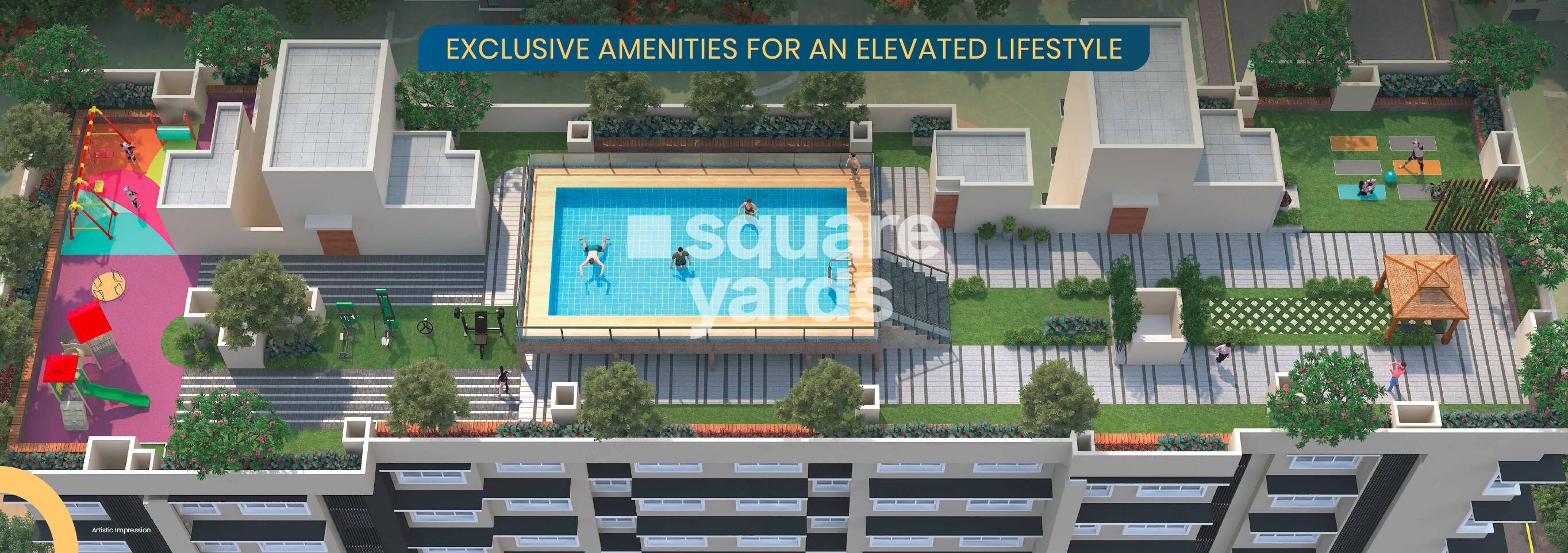 Jadeite Charkop Nandanvan CHS Tower View