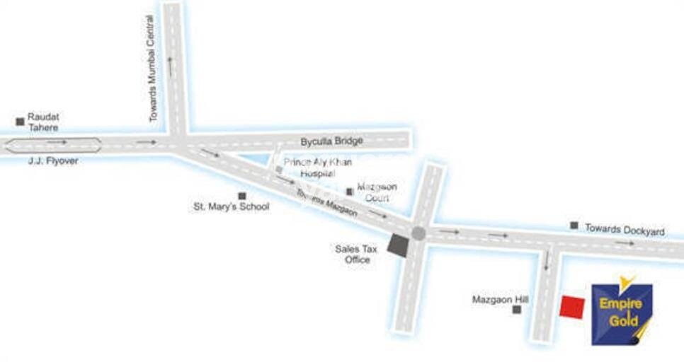 Jakhubhai Empire Gold Location Image