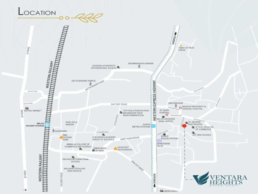 Jaliyan Ventara Heights Location Image