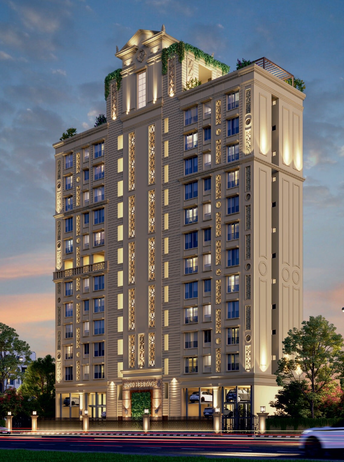 Janki Heritage Apartment Exteriors