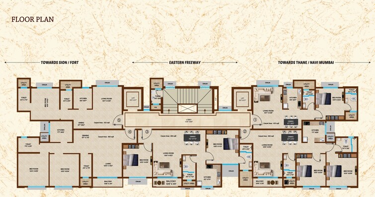 Janki Heritage Floor Plans