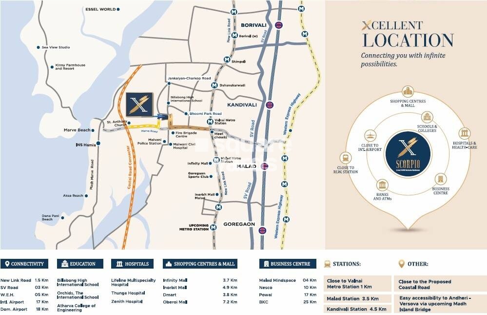 Jasani Scorpio Mumbai Location Image