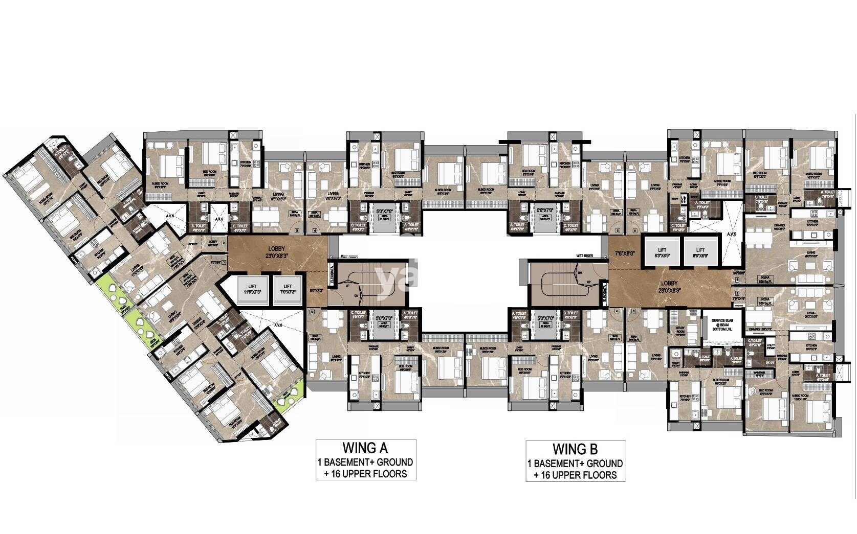 Jaydeep Elanza Floor Plans 1