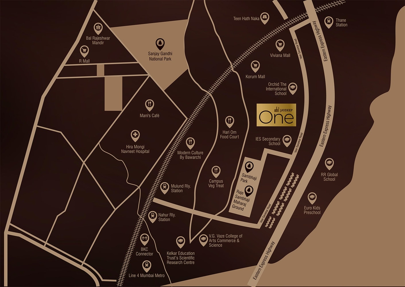 Jaydeep One Location Image