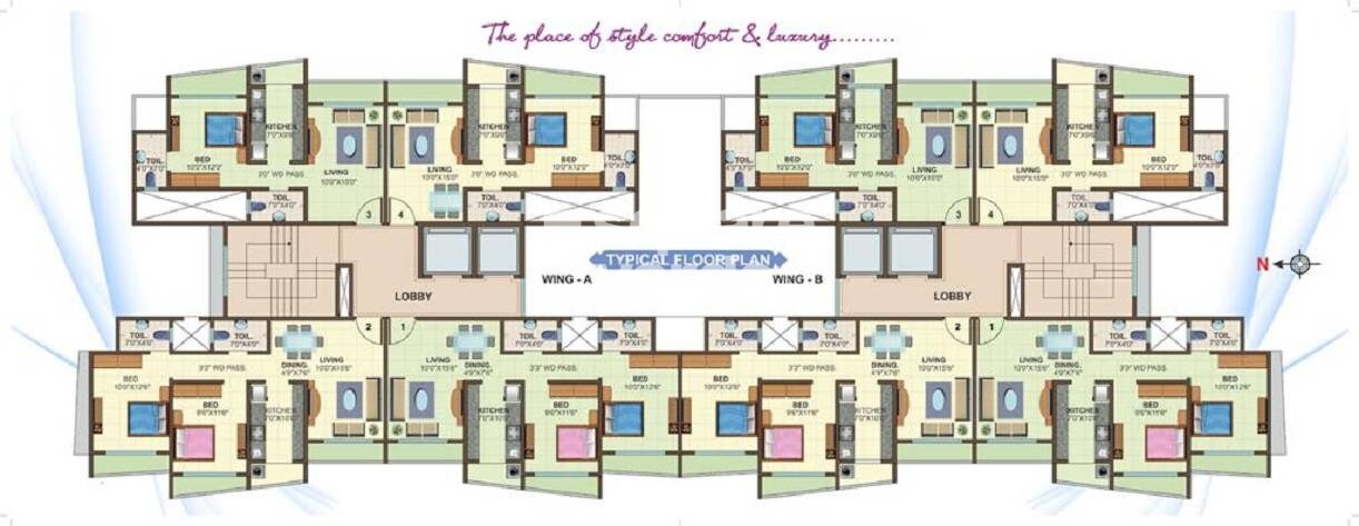 Jaydeep Prathmeshpearl Floor Plans