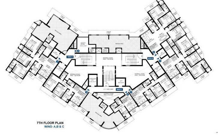 Je And Vee Om Trimurti Floor Plans
