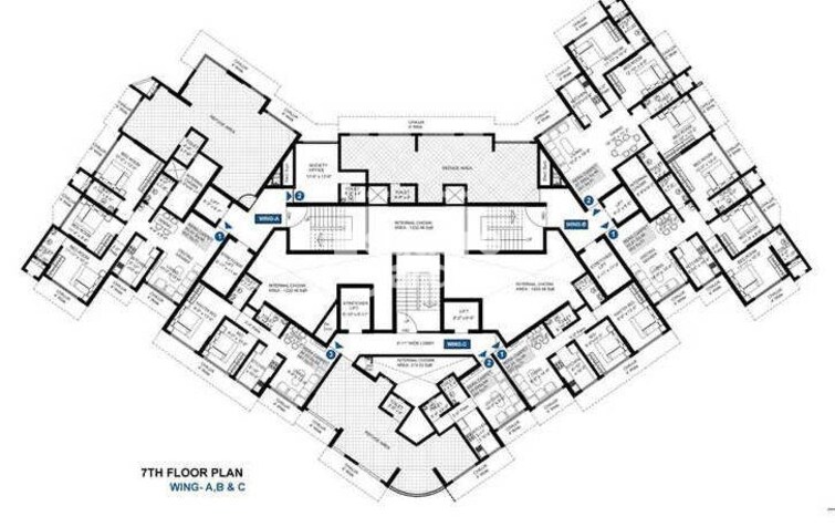 Je And Vee Om Trimurti Floor Plans 1