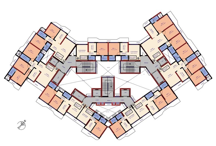 Je And Vee Om Trimurti Floor Plans 2