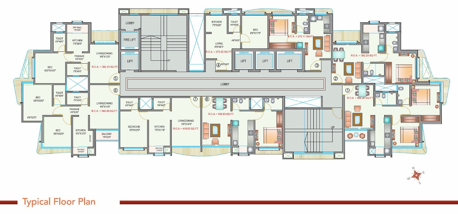 Je And Vee Shiv Krupa Floor Plans 2