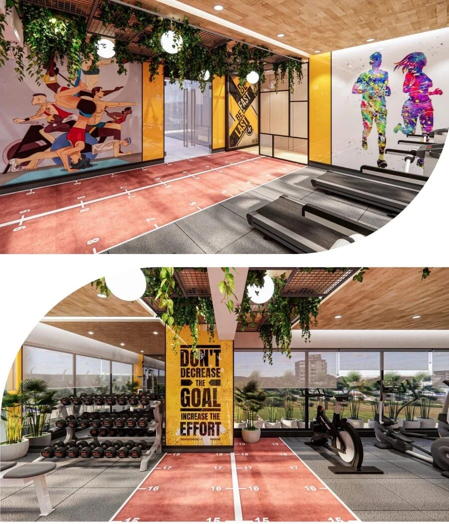 Jet Trinity Towers Gymnasium Image