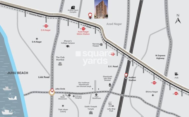 Jiten Apartment Location Image