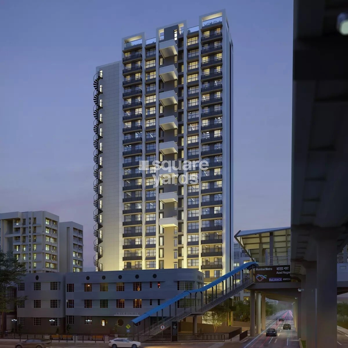 JP Eminence Apartment Exteriors