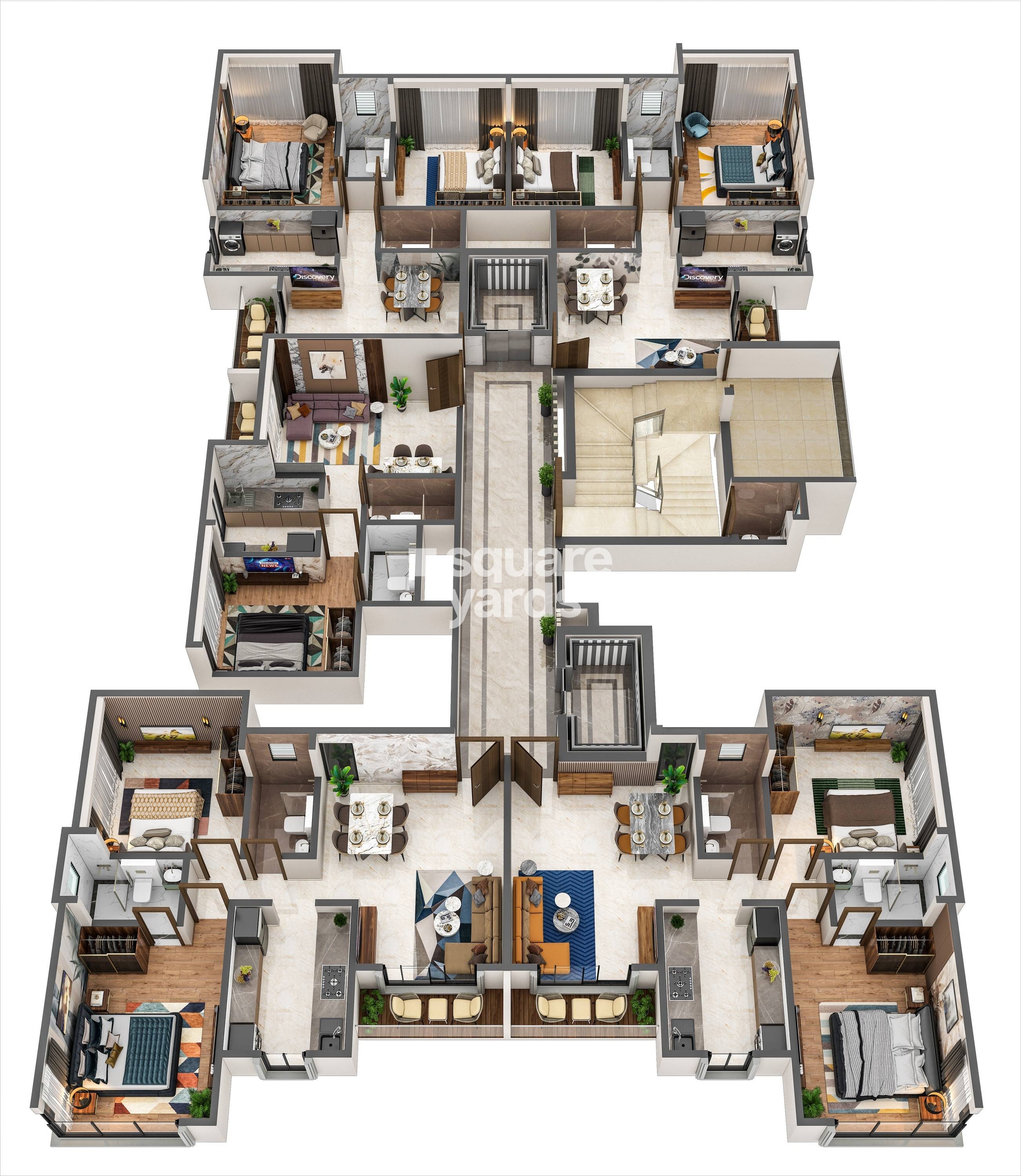 JPV Pratap Cress Floor Plans