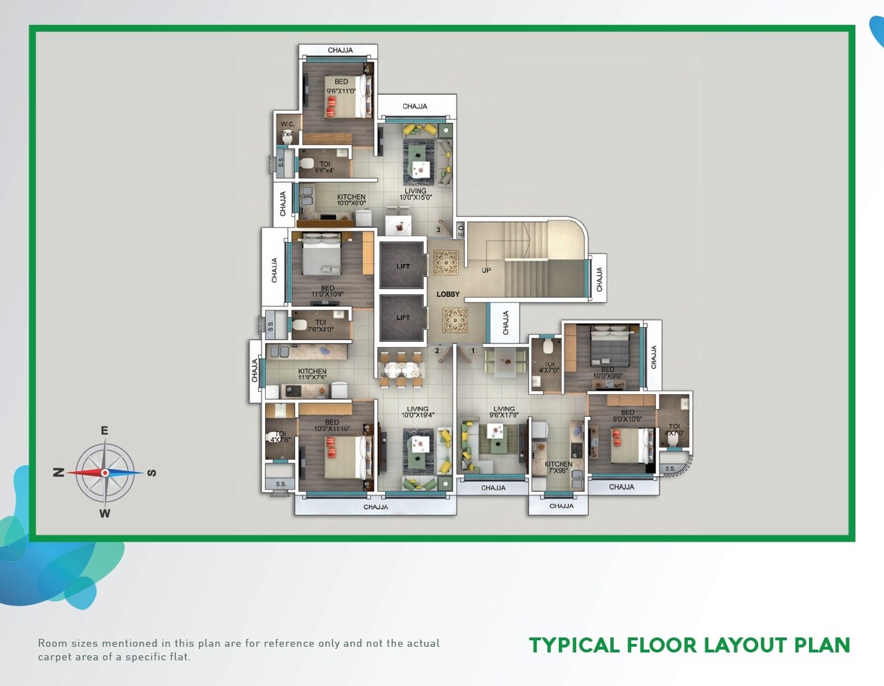 JSR Jade Residences Floor Plans