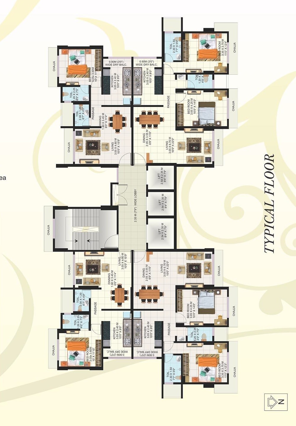 Jyoti Manjari Arcade Floor Plans