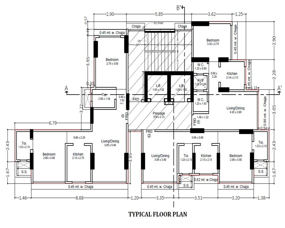 Jyoti Satyam CHS Floor Plans