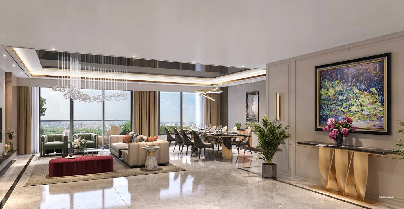 K Raheja Antares Apartment Interiors