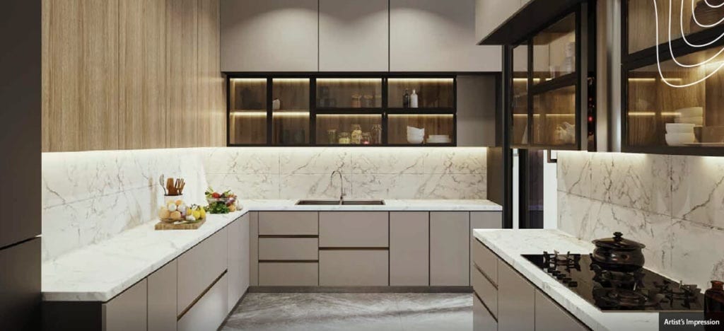 K Raheja Antares Apartment Interiors 3